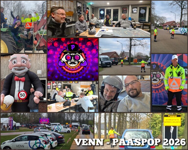 Verkeersregelaar Paaspop 2026